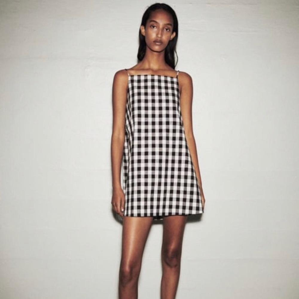 COPY - Zara Gingham Rustic Dress